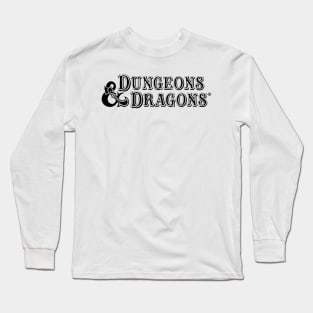 Dungeons and Dragons Retro Logo Long Sleeve T-Shirt